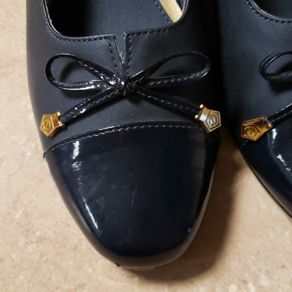 SOFT STYLE BY HUSH PUPPIES BLUE LOW HEEL - Picture 8 of 8